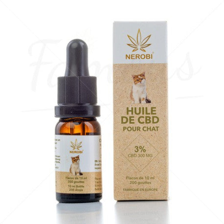 Huile Nerobi Chat 3% - 10ml