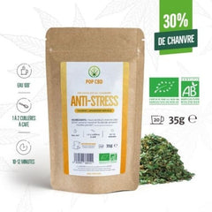Bio-Anti-Stress-Hanf-Aufguss 35g - Pop CBD