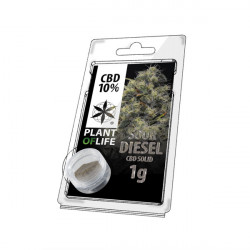 CBD Resin SOUR DIESEL 10% 1G Pflanze des Lebens