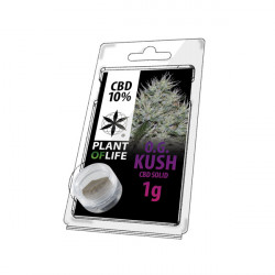 Résine CBD OG KUSH 10% 1G Plant of Life