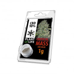 Harz CBD-KRITISCHE MASSE 10% 1G-Pflanze des Lebens