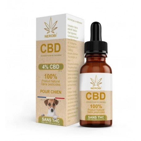 Huile CBD pour Chien 4%