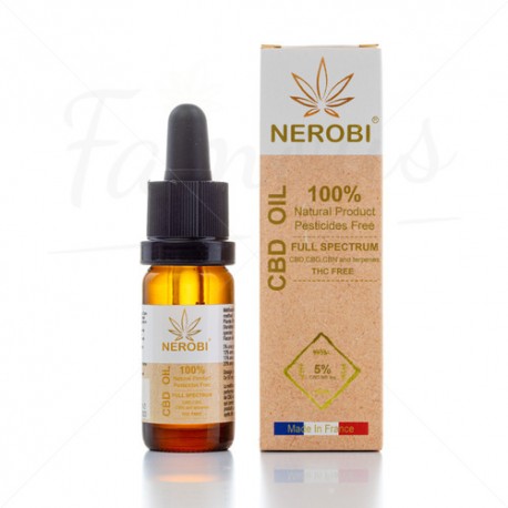 Huile CBD 5% Full Spectrum - NEROBI - 10ml