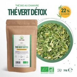 Organic Detox Tea with CBD - Pop CBD