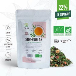 CBD Bio Kräutertee 22% Super Relax 25G