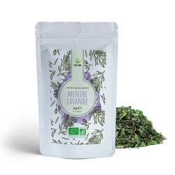 Organic CBD tea 20% mint lavender flavor 35G