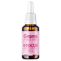 CBD OIL 40% FOCUS - FULL SPECTRUM - GRAMS