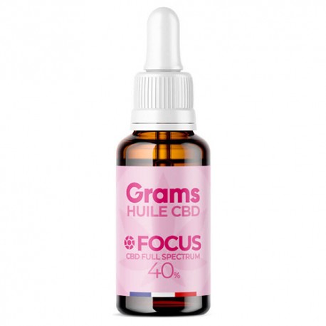 CBD OIL 40% FOCUS - FULL SPECTRUM - GRAMS