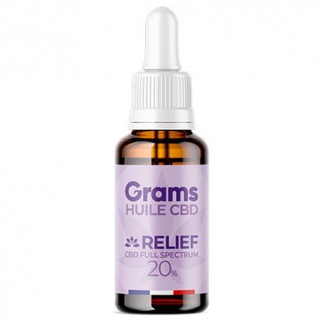 CBD-Öl 20% Relax Anti-Stress Vollspektrum - Grams