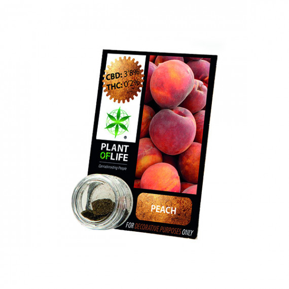 Résine CBD PEACH 3,8% 1G Plant of Life