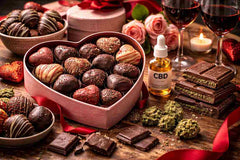 Saint Valentin : le chocolat au CBD, un plaisir inédit