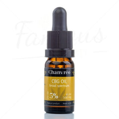 CBG Oil 5% Broad Spectrum Chanvréo – 10 ml