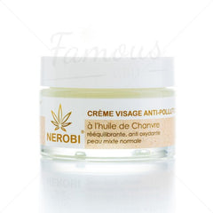 Crème visage CBD anti-pollution Nerobi 50 ml
