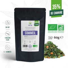 Infusion BIO sommeil 60g - Pop CBD