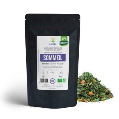 Infusion BIO sommeil 60g - Pop CBD