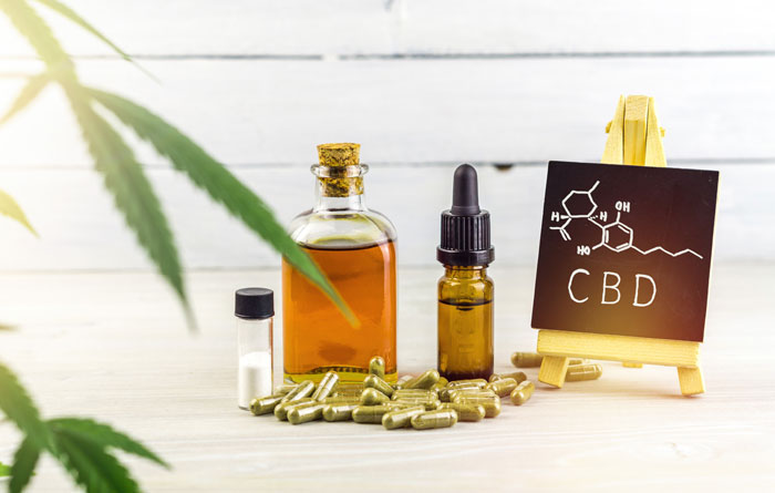 Beschreibung von CBD